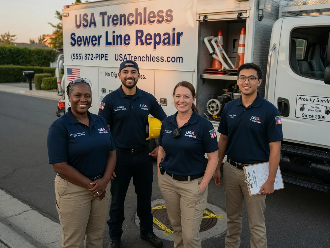 Sewer Line Repair company in Oak Ridge, PA